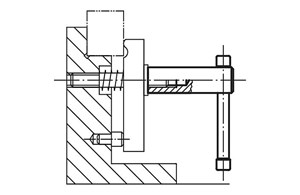 Knebelmuttern 
mit festem oder losem Knebel DIN 6305 bzw. DIN 6307